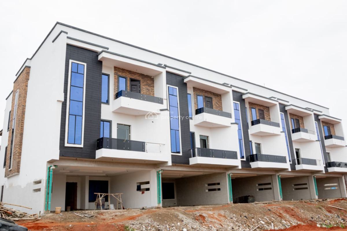 Luxury 4 Bedroom Terrace with Bq, Naples Estate, Micheal Ajao Street, Voera Estate, Berger, Arepo, Ogun, Terraced Duplex for Sale