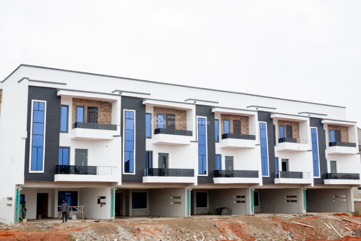 Luxury 4 Bedroom Terrace with Bq, Naples Estate, Micheal Ajao Street, Voera Estate, Berger, Arepo, Ogun, Terraced Duplex for Sale