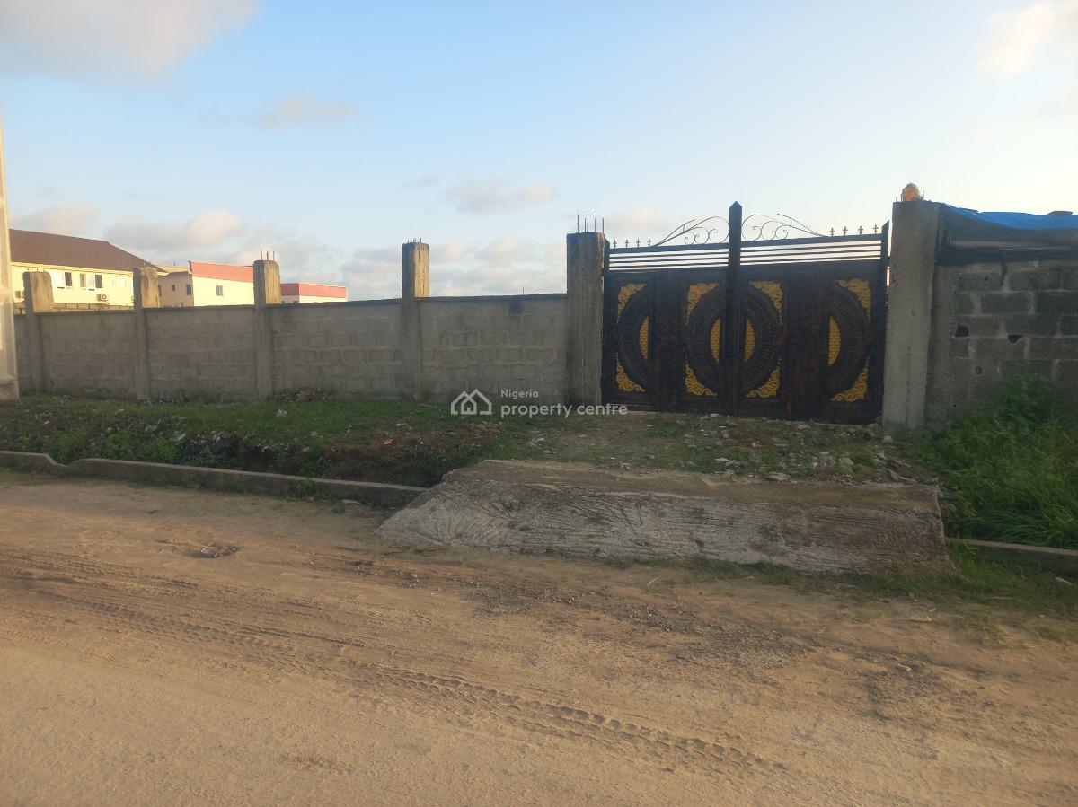 Fenced and Gated Land Measuring 1,350sqm, Abijo G.r.a First Gate, Abijo, Lekki, Lagos, Residential Land for Sale