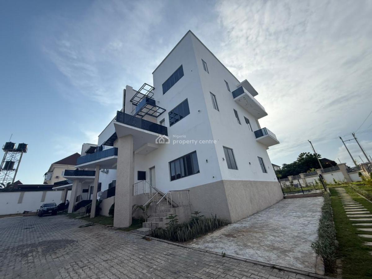 Luxurious 4 Bedroom Terrace Duplex with Bq, Sunrise, Asokoro District, Abuja, Terraced Duplex for Rent