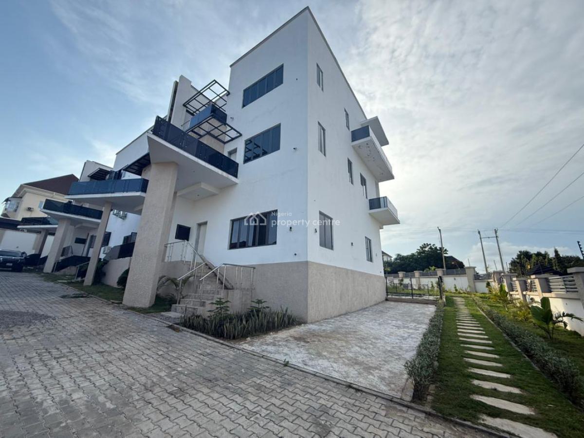 Luxurious 4 Bedroom Terrace Duplex with Bq, Sunrise, Asokoro District, Abuja, Terraced Duplex for Rent