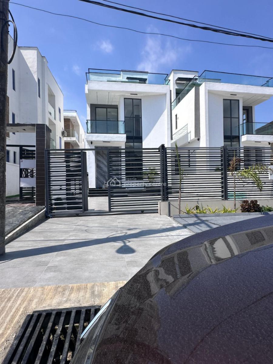 Ultra-luxury 5 Bedroom Fully Detached Smart Duplex, Chevron, Lekki, Lagos, Detached Duplex for Sale
