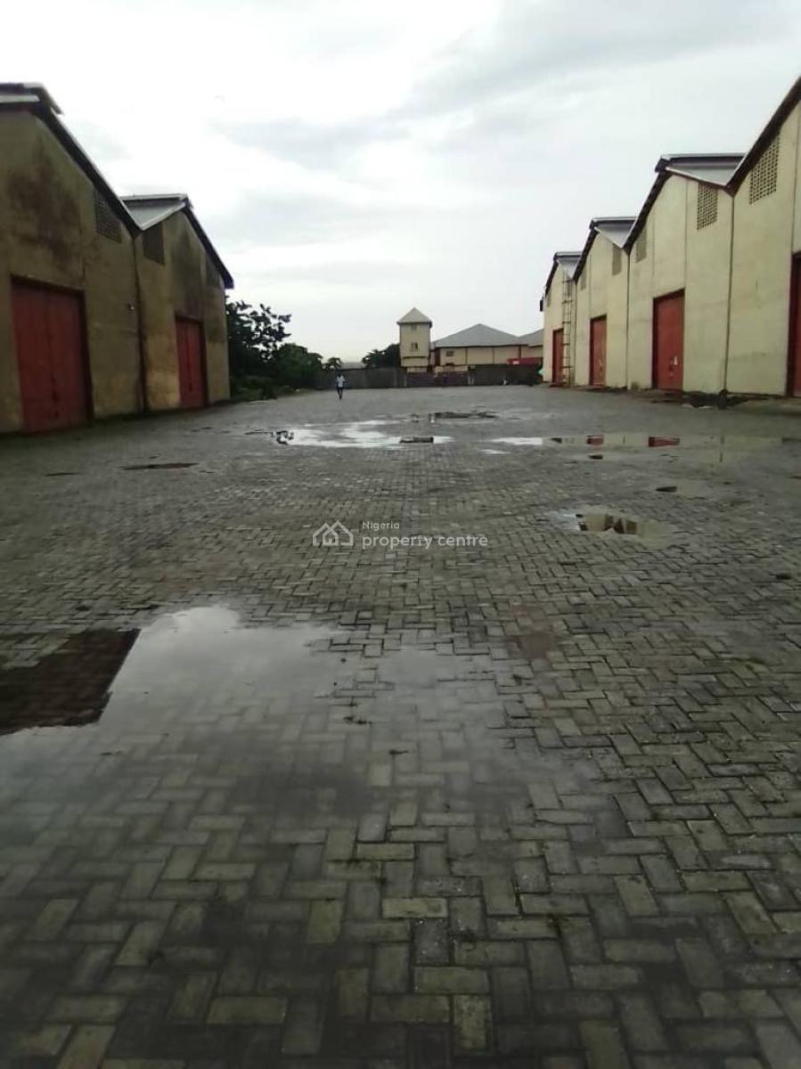 10 Warehouse on 17,000sqm ,each Has 1000sqm Space, Able Osun, Beside Tradefair, Along Mile2 Area, Satellite Town, Ojo, Lagos, Warehouse for Sale