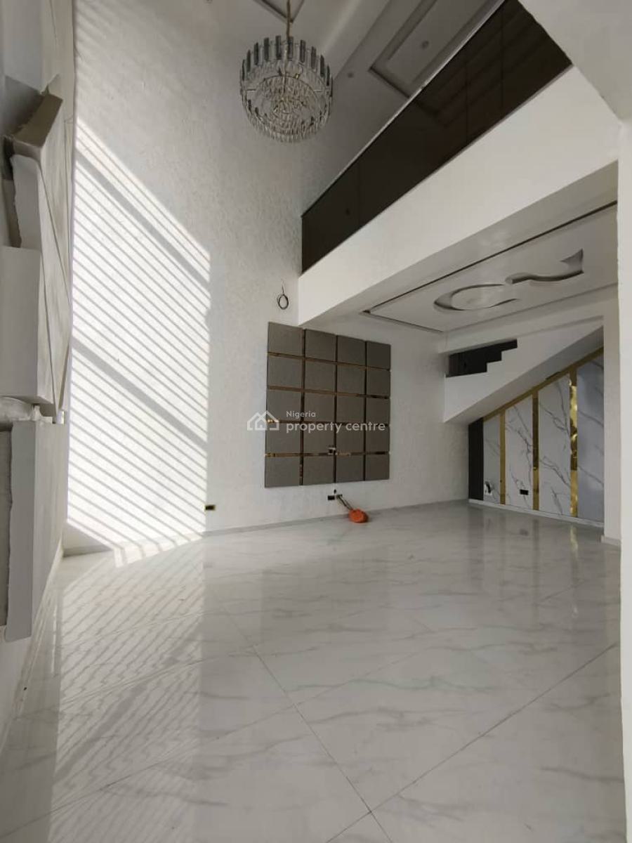 Exotic Luxurious Automated 2 Units of 5 Bedroom Semi Detached  Plus Bq, Osapa, Lekki, Lagos, Semi-detached Duplex for Sale