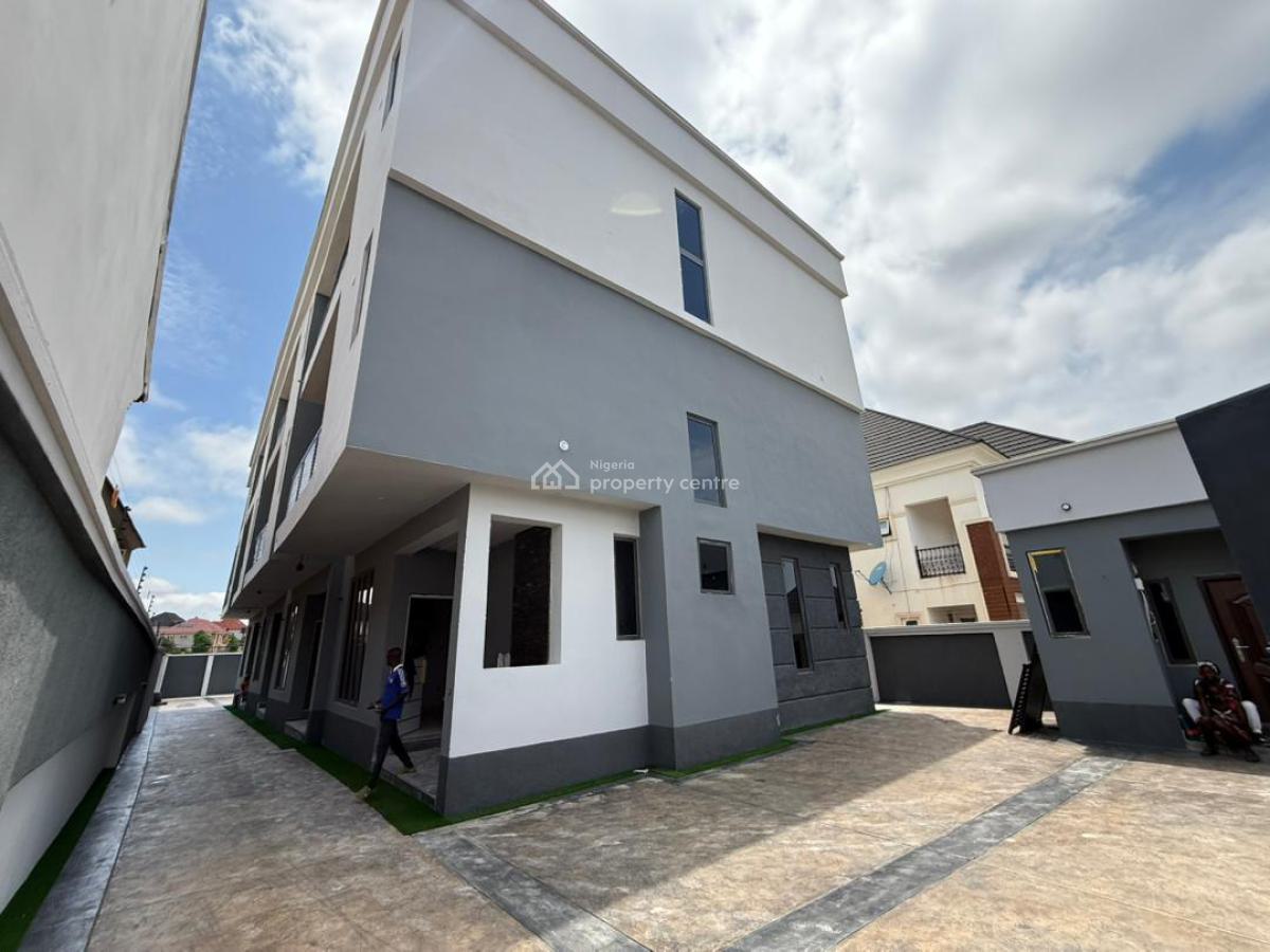 Brand New 4 Bedroom Terrace Duplex with Bq, Apo Resettlement, Apo, Abuja, Terraced Duplex for Sale