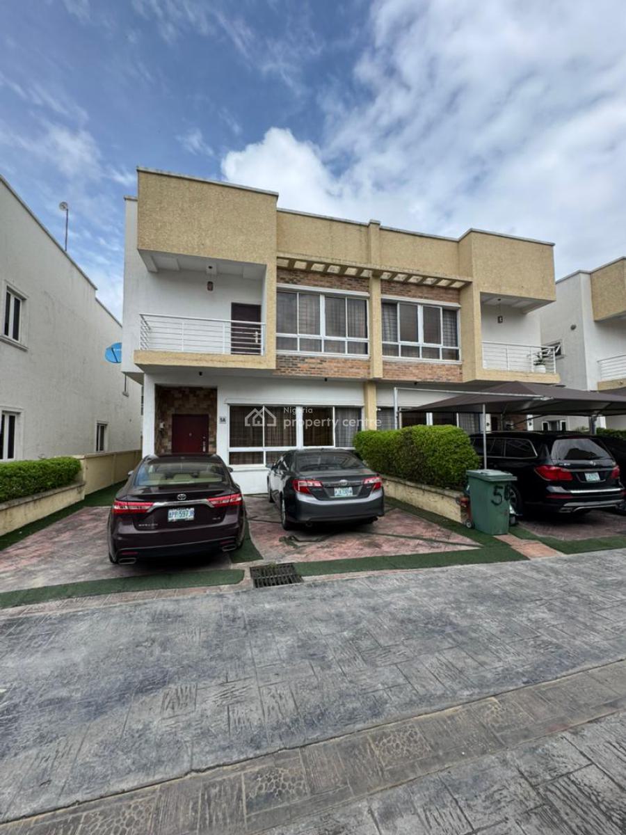 Fully Furnished 4bedroom Semi Detached House, Western Forshore Estate, Lekki, Lagos, Semi-detached Bungalow for Rent