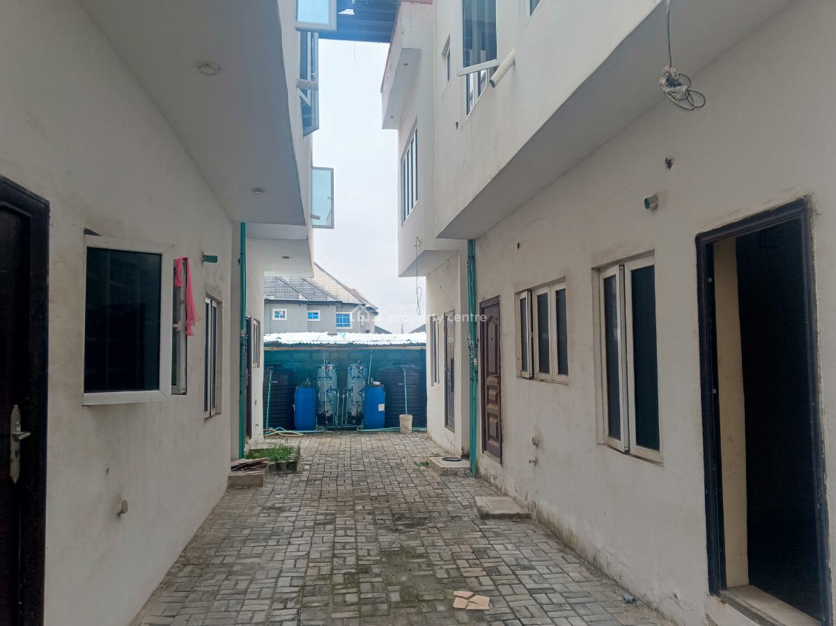 Brand New 3 Bedroom + Bq Terrace Duplex, Mr.money Junction, Off Orchid Road, Lafiaji, Lekki, Lagos, Terraced Duplex for Sale