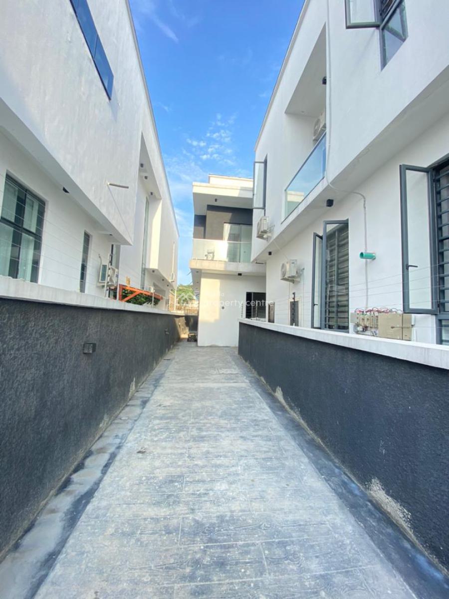 Newly Built 4 Bedroom Semidetached Duplex with Self Compound, Chevron, Lekki, Lagos, Semi-detached Duplex for Sale
