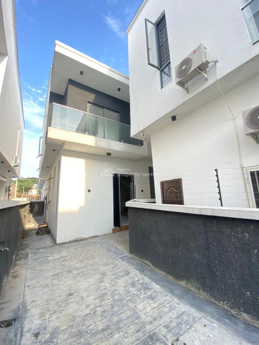 Newly Built 4 Bedroom Semidetached Duplex with Self Compound, Chevron, Lekki, Lagos, Semi-detached Duplex for Sale
