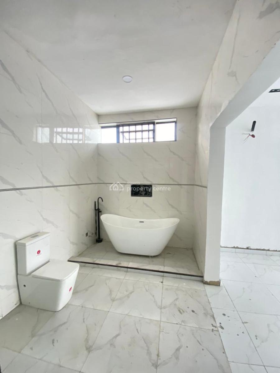 Contemporary 4 Bedroom Detached Duplex with Bq in a Well Secured Estate, Chevron, Lekki, Lagos, Detached Duplex for Sale