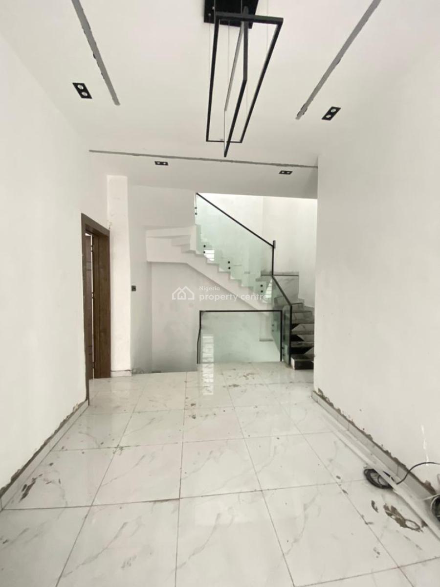 Contemporary 4 Bedroom Detached Duplex with Bq in a Well Secured Estate, Chevron, Lekki, Lagos, Detached Duplex for Sale