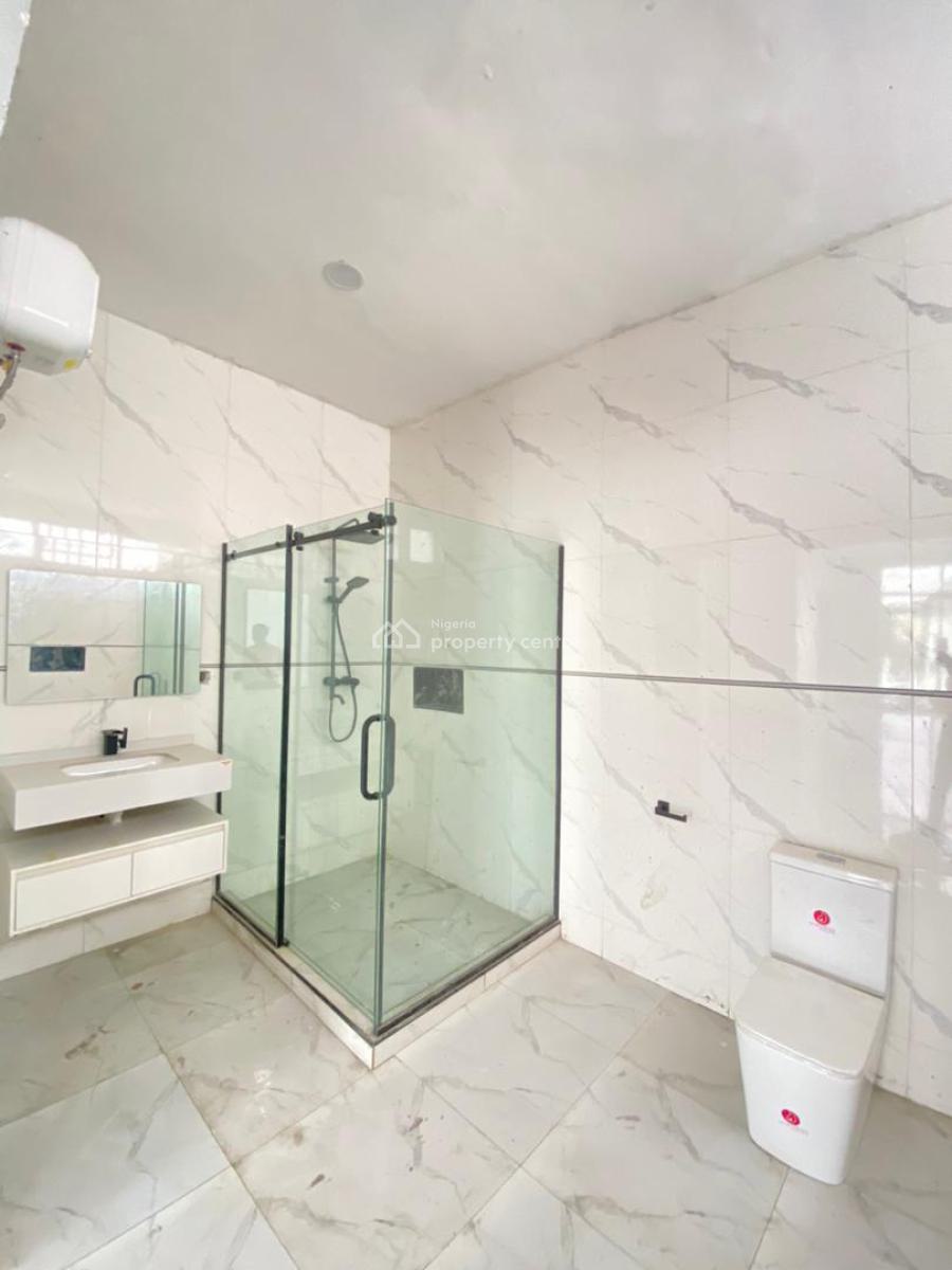 Contemporary 4 Bedroom Detached Duplex with Bq in a Well Secured Estate, Chevron, Lekki, Lagos, Detached Duplex for Sale