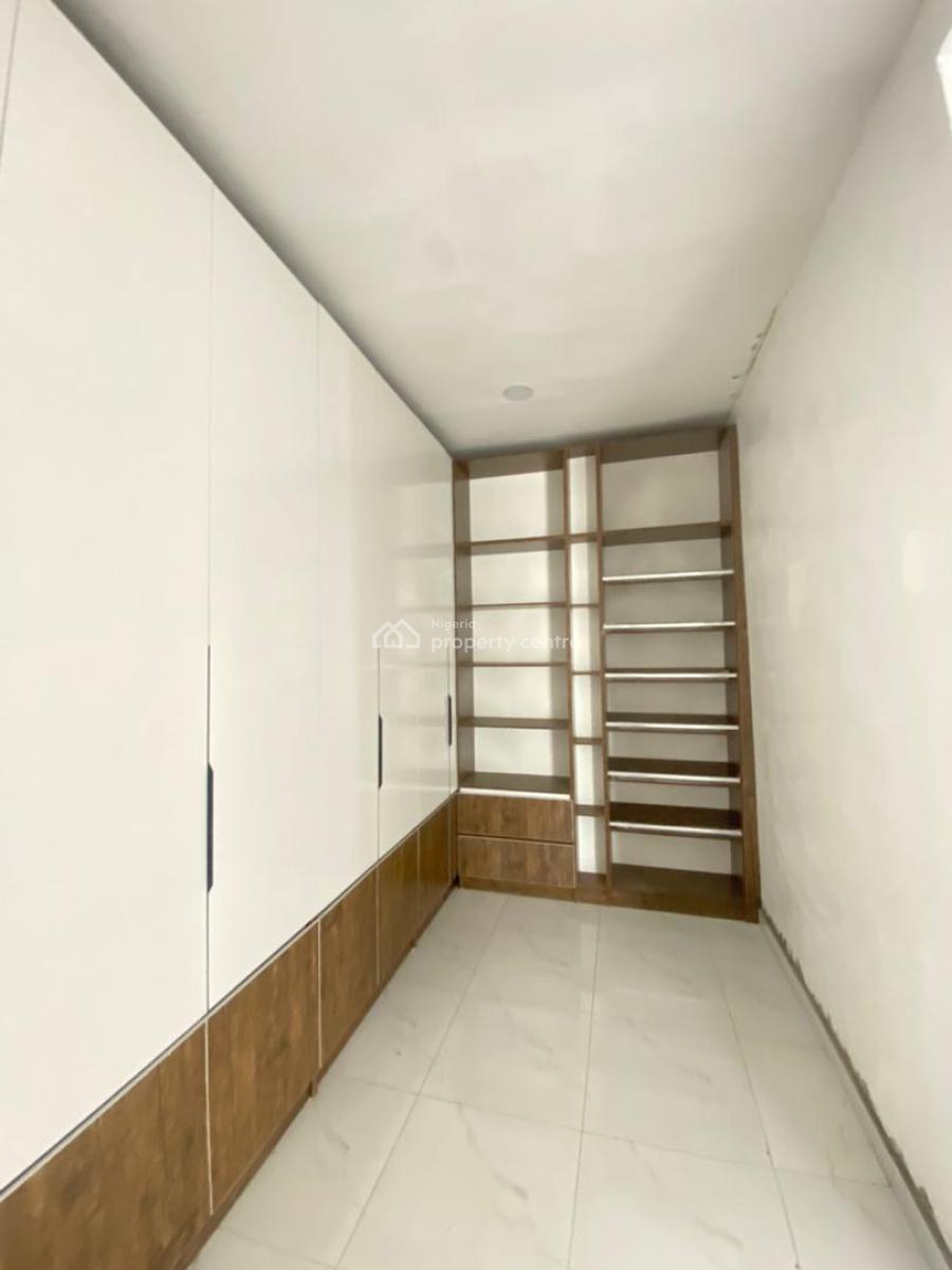 Contemporary 4 Bedroom Detached Duplex with Bq in a Well Secured Estate, Chevron, Lekki, Lagos, Detached Duplex for Sale