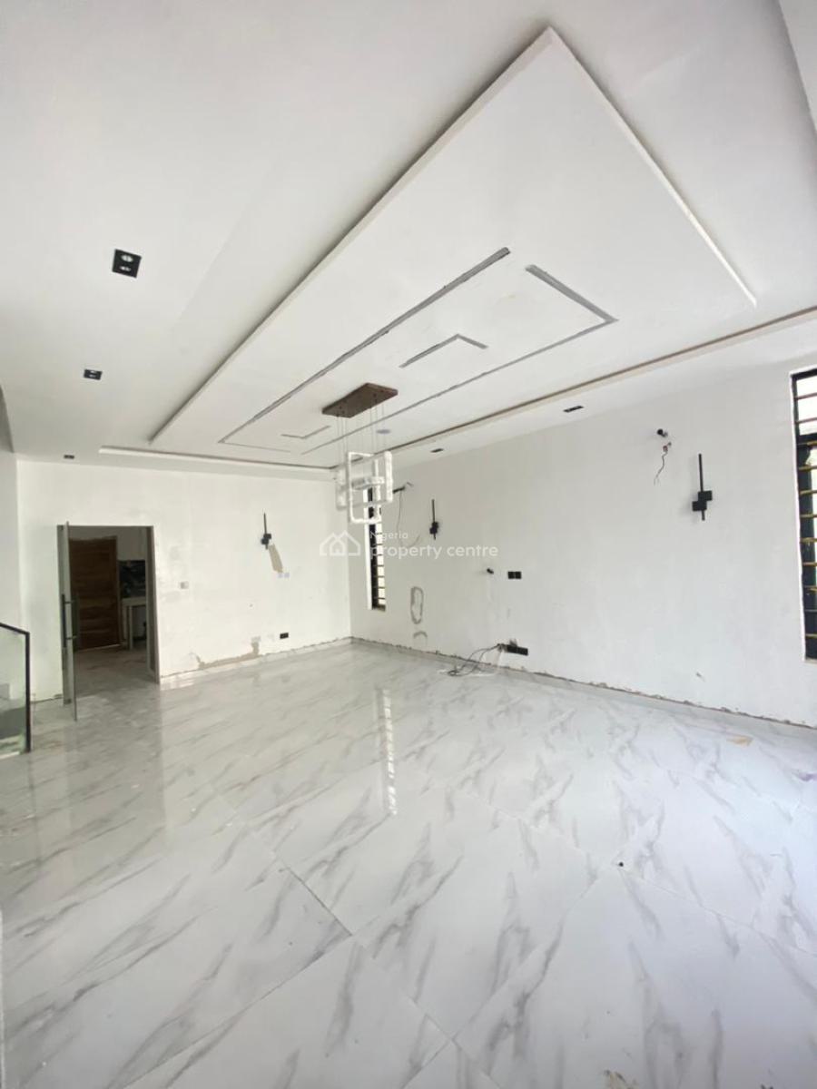 Contemporary 4 Bedroom Detached Duplex with Bq in a Well Secured Estate, Chevron, Lekki, Lagos, Detached Duplex for Sale