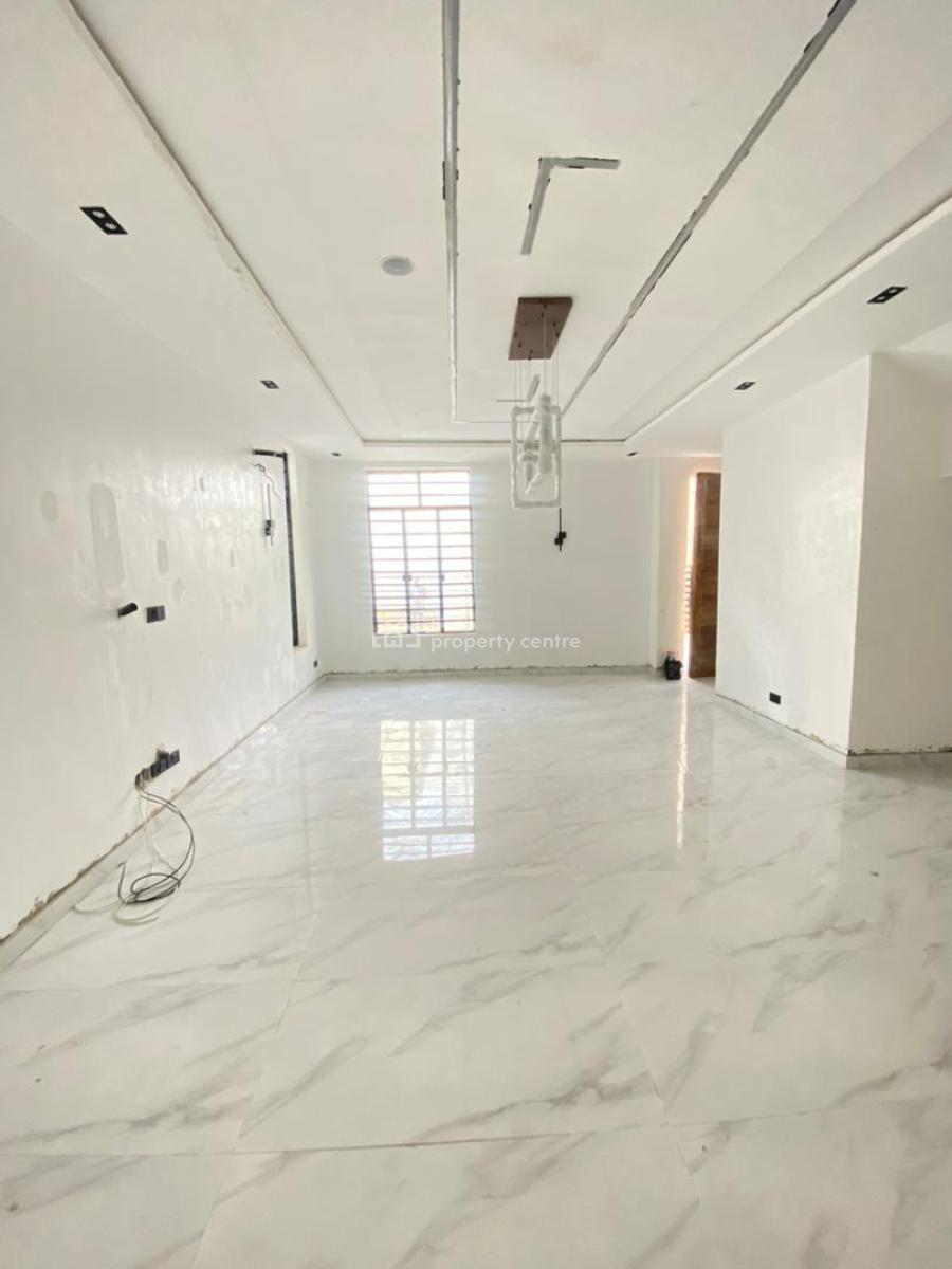 Contemporary 4 Bedroom Detached Duplex with Bq in a Well Secured Estate, Chevron, Lekki, Lagos, Detached Duplex for Sale