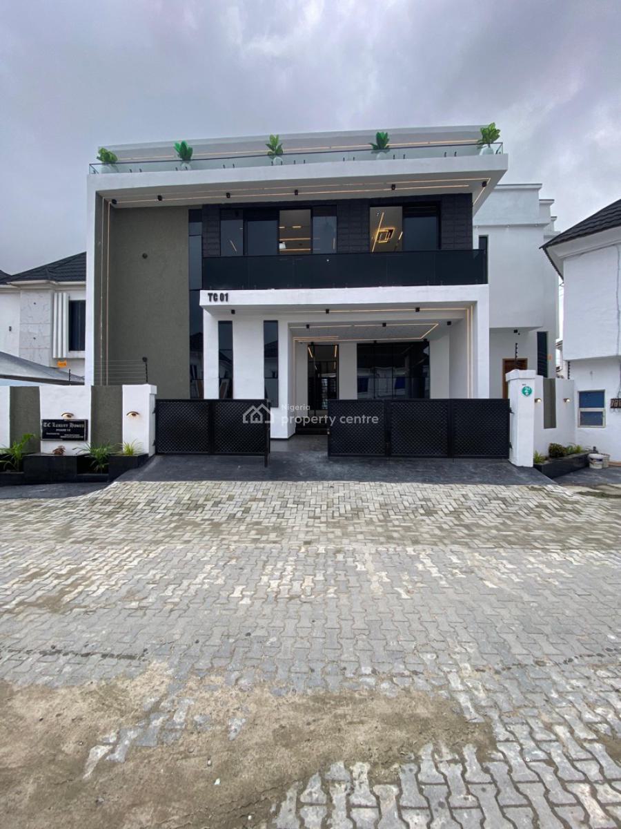 5 Bedroom Fully Detached Duplex with Bq, Lekki Palm City, Ajah, Lagos, Detached Duplex for Sale