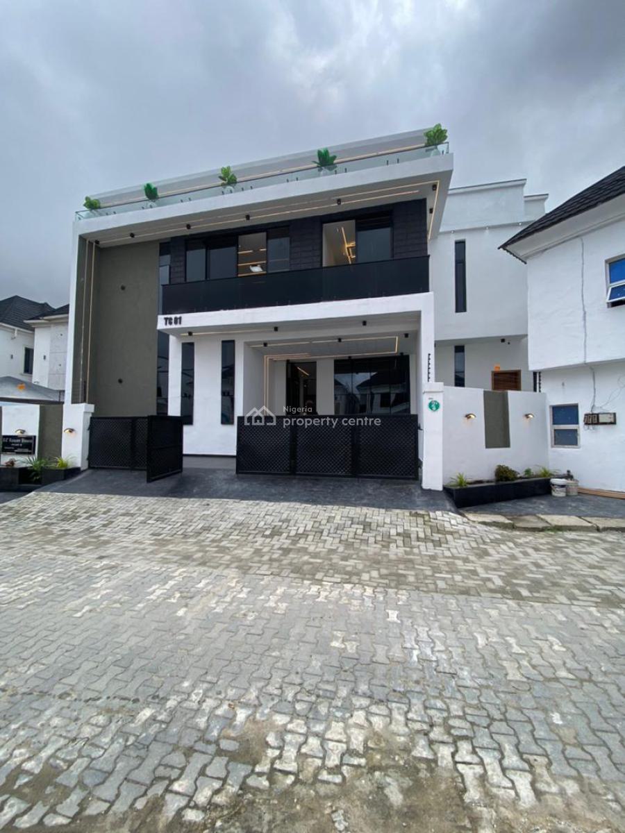 5 Bedroom Fully Detached Duplex with Bq, Lekki Palm City, Ajah, Lagos, Detached Duplex for Sale