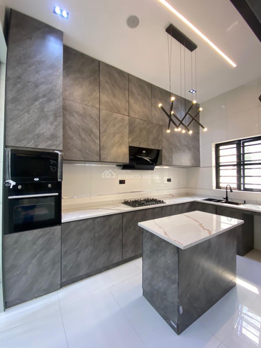 4 Bedroom Fully Detached Duplex with a Room Bq, Lekki Palm City, Ajah, Lagos, Detached Duplex for Sale