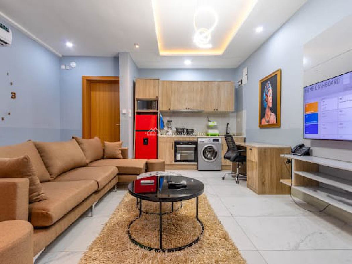 Nicely Furnished 1 Bedroom Apartment, Ikota, Lekki, Lagos, Flat / Apartment Short Let