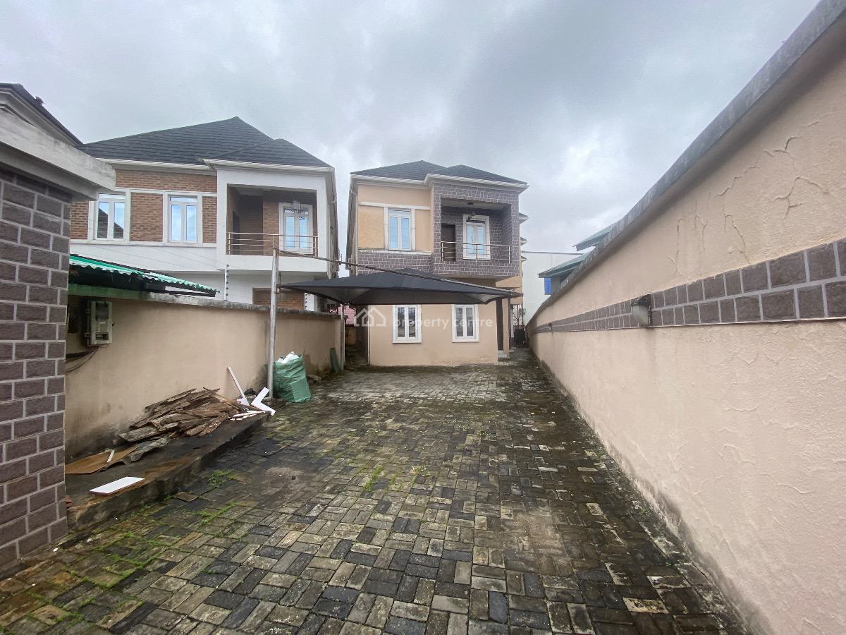 Self- Serviced 5 Bedroom Detached Duplex with a Carport and Bq, Ikota Villa Estate, Ikota, Lekki, Lagos, Detached Duplex for Rent