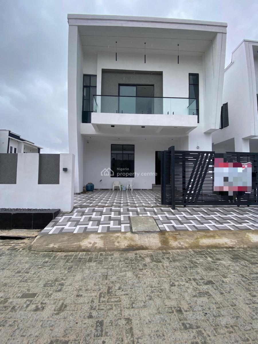 4 Bedroom Fully Detached Duplex with Bq & Pool, Lekki Palm City, Ajah, Lagos, Detached Duplex for Sale