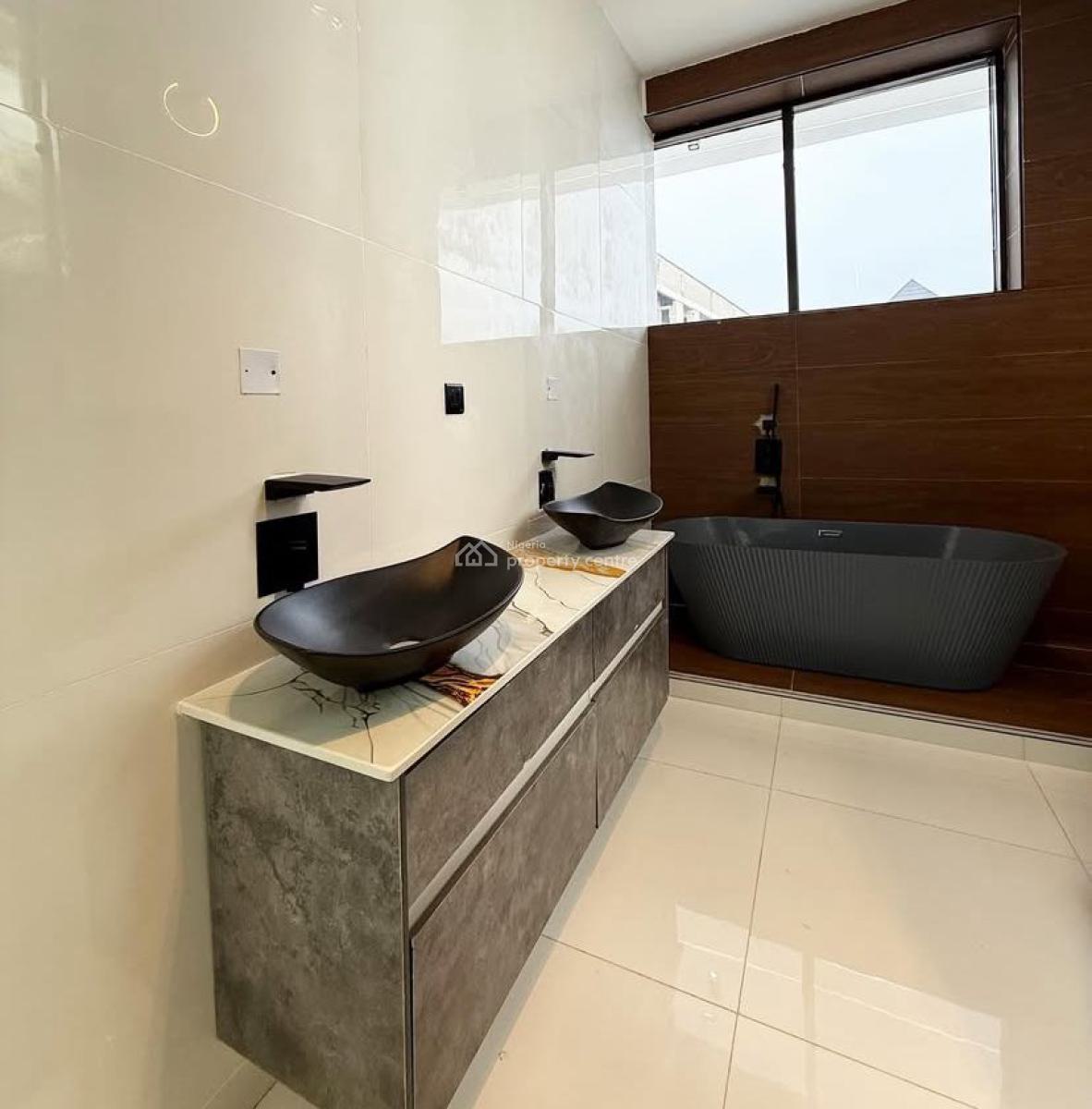 Contemporary 5 Bedrooms Fully Detached Duplex with Swimming Pool Availa, Oral Estate, Chevron, Lekki, Lagos, Detached Duplex for Sale