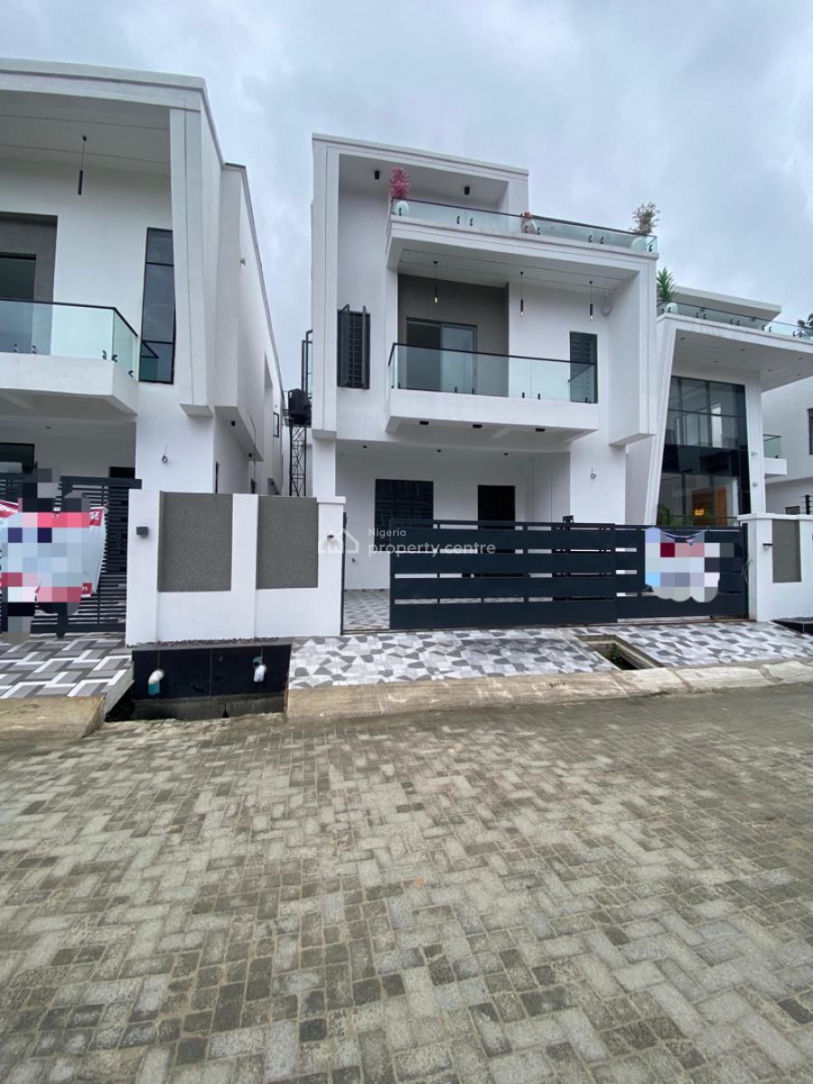 4 Bedroom Fully Detached Duplex with Bq, Lekki Palm City, Ajah, Lagos, Detached Duplex for Sale