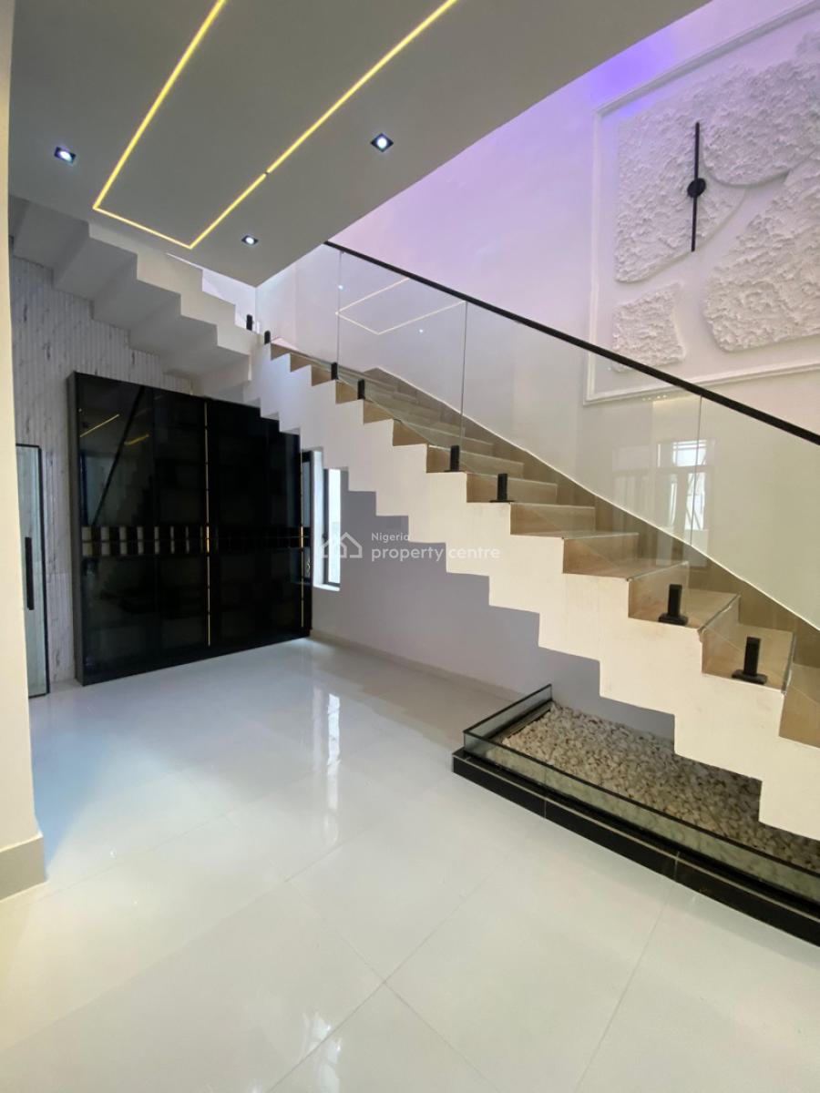 5 Bedroom Fully Detached Duplex with Bq, Study Room & Pool, Lekki Palm City, Ajah, Lagos, Detached Duplex for Sale