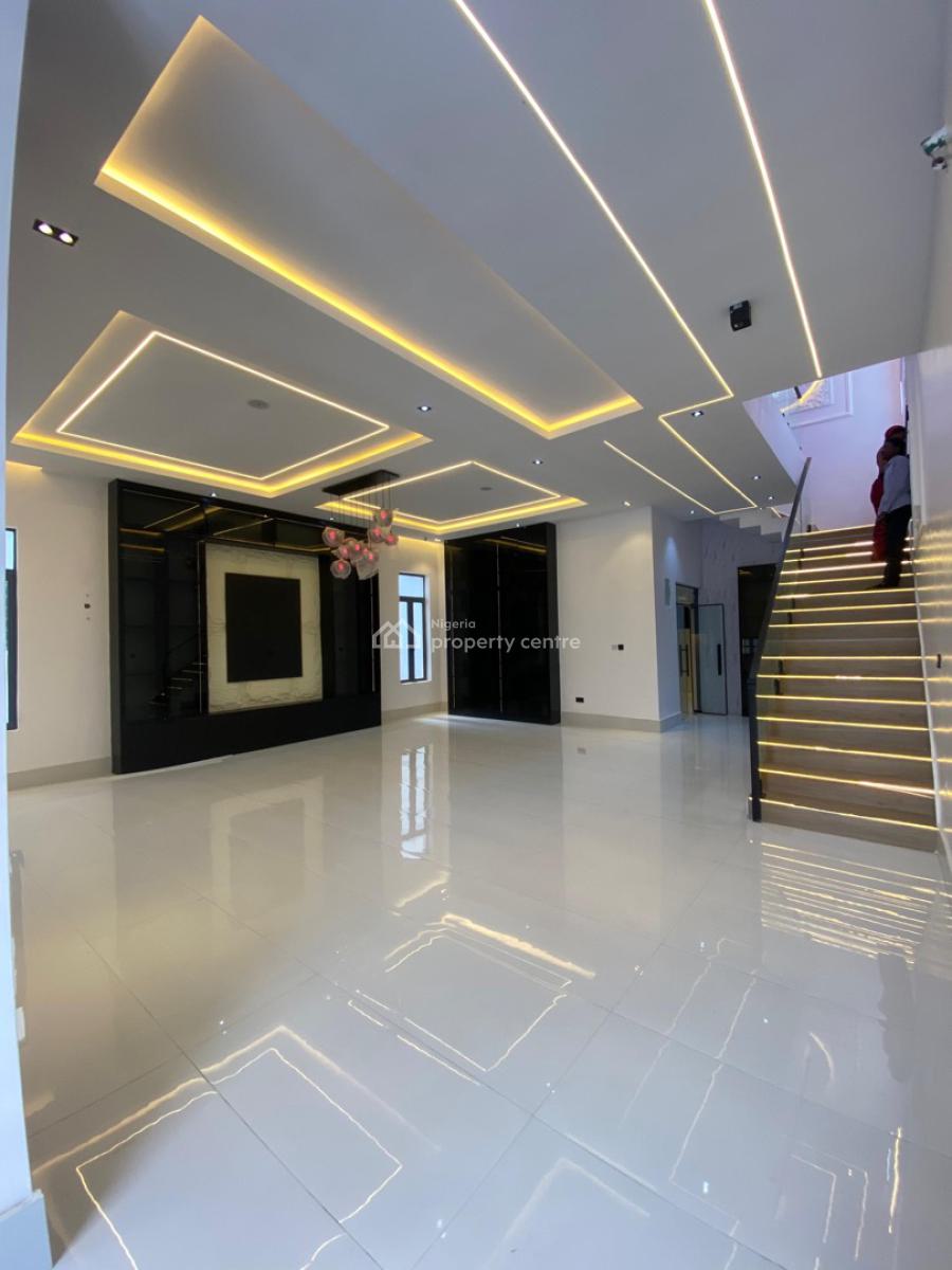 5 Bedroom Fully Detached Duplex with Bq, Study Room & Pool, Lekki Palm City, Ajah, Lagos, Detached Duplex for Sale