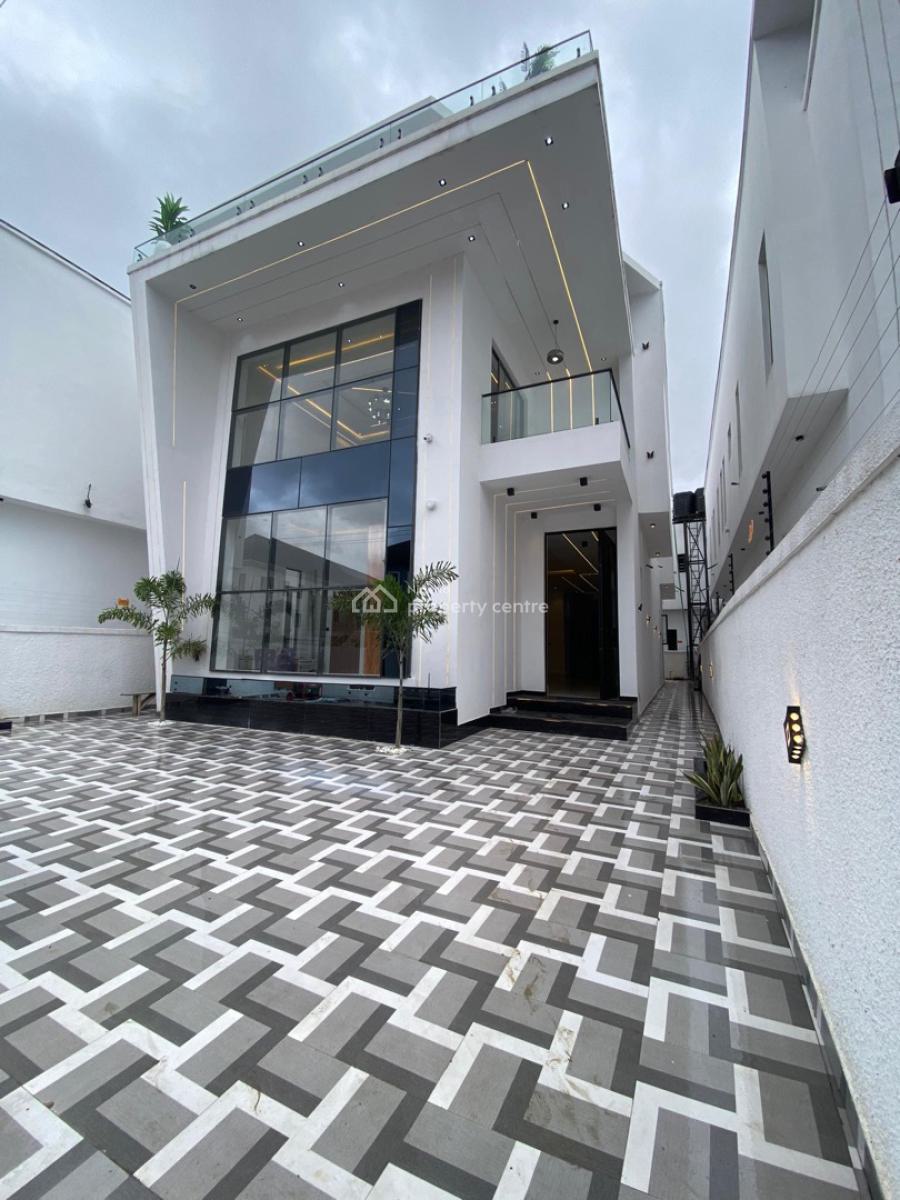 5 Bedroom Fully Detached Duplex with Bq, Study Room & Pool, Lekki Palm City, Ajah, Lagos, Detached Duplex for Sale