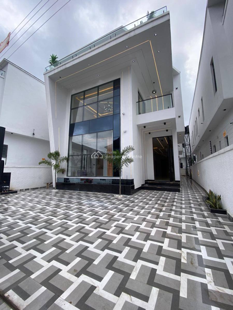 5 Bedroom Fully Detached Duplex with Bq, Study Room & Pool, Lekki Palm City, Ajah, Lagos, Detached Duplex for Sale