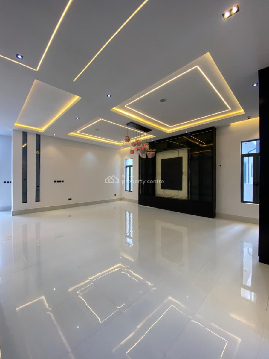 5 Bedroom Fully Detached Duplex with Bq, Study Room & Pool, Lekki Palm City, Ajah, Lagos, Detached Duplex for Sale