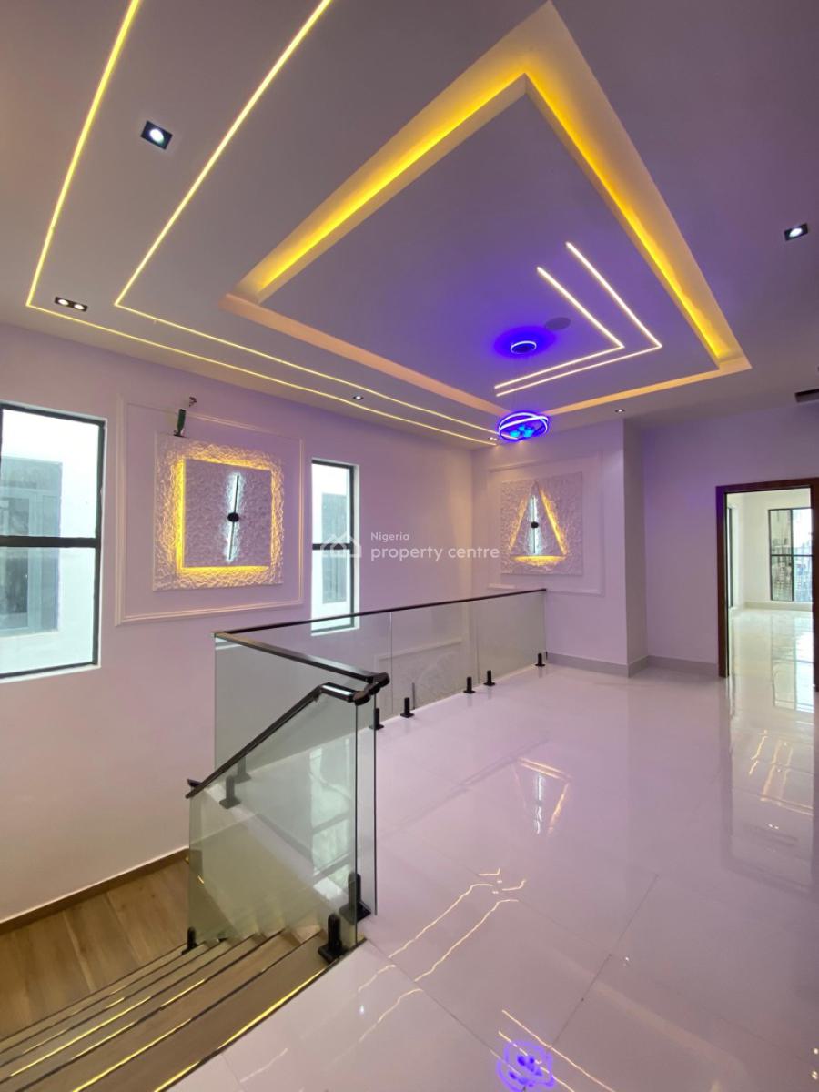 5 Bedroom Fully Detached Duplex with Bq, Study Room & Pool, Lekki Palm City, Ajah, Lagos, Detached Duplex for Sale
