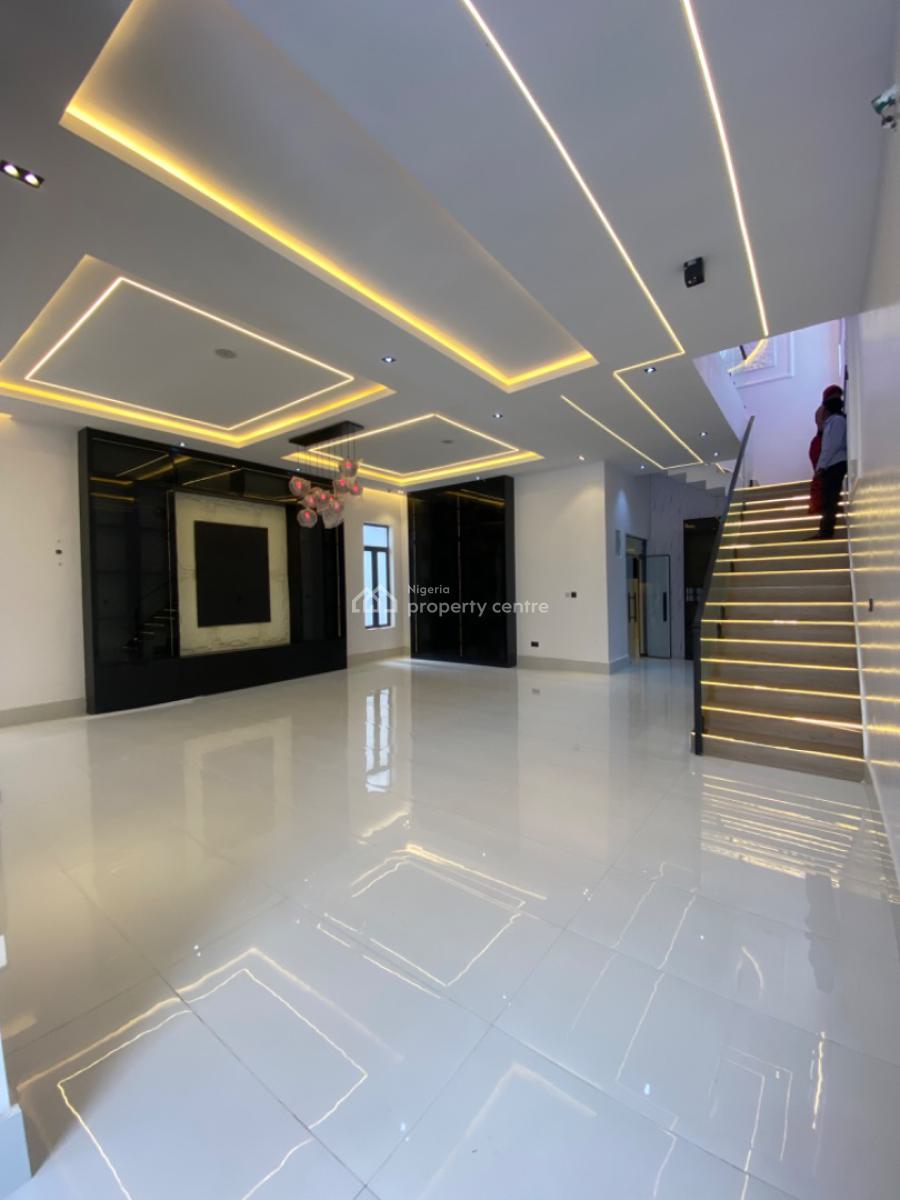 5 Bedroom Fully Detached Duplex with Bq, Pool, Study, Ajah, Lagos, Detached Duplex for Sale