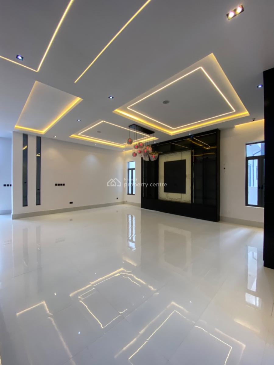 5 Bedroom Fully Detached Duplex with Bq, Pool, Study, Ajah, Lagos, Detached Duplex for Sale