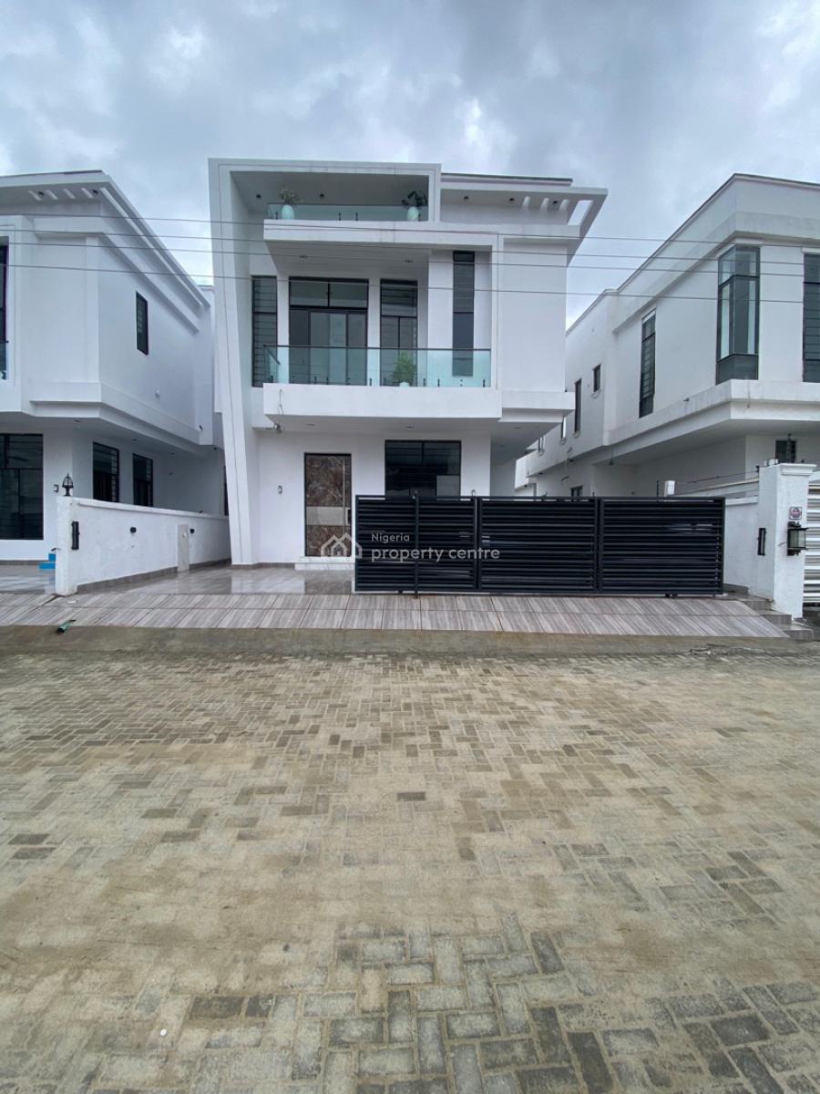 4 Bedroom Fully Detached Duplex with Pool and Bq, Lekki Palm City, Ajah, Lagos, Detached Duplex for Sale