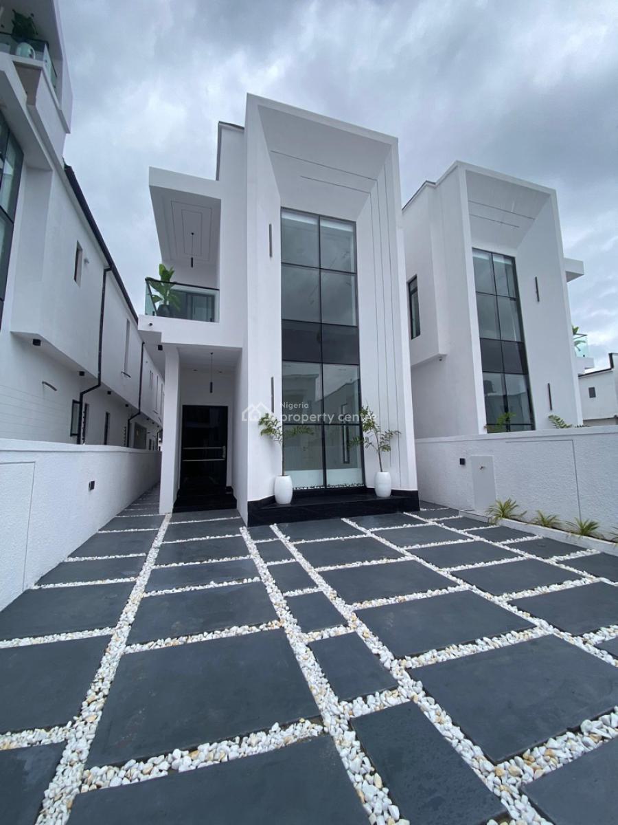 5 Bedroom Fully Detached Duplex with Bq and Pool, Lekki Palm City, Ajah, Lagos, Detached Duplex for Sale
