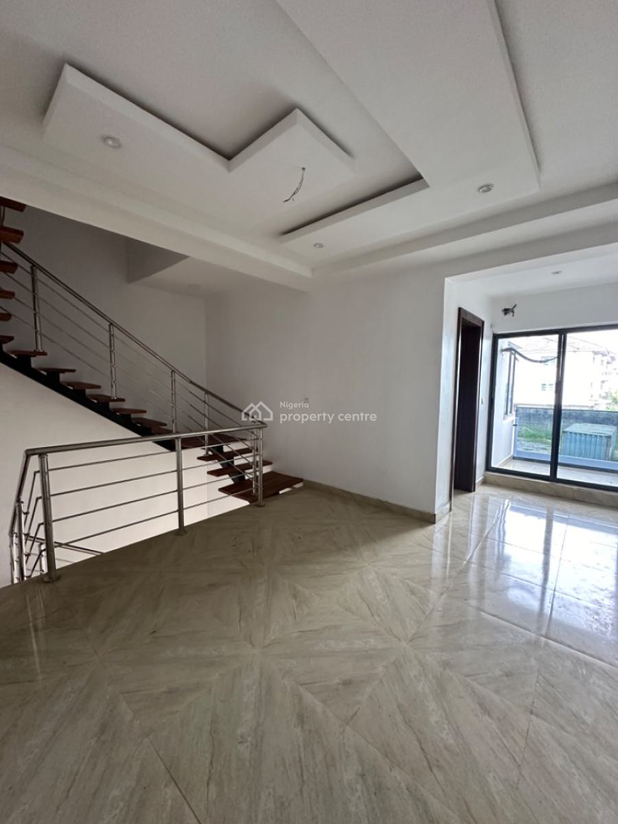 Lovely Newly Built 10 Units of 4 Bedroom Terrace with a Room Bq, Lekki Phase 1, Lekki, Lagos, Terraced Duplex for Rent