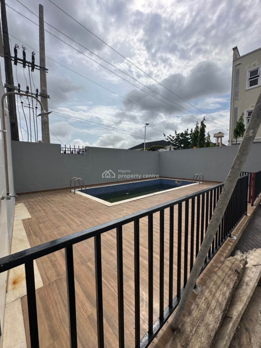 Lovely Newly Built 10 Units of 4 Bedroom Terrace with a Room Bq, Lekki Phase 1, Lekki, Lagos, Terraced Duplex for Rent