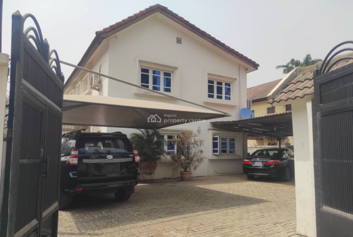 a Contemporary Built Standard  Duplex, Aso Garden Estate, Maitama District, Abuja, Detached Duplex for Sale