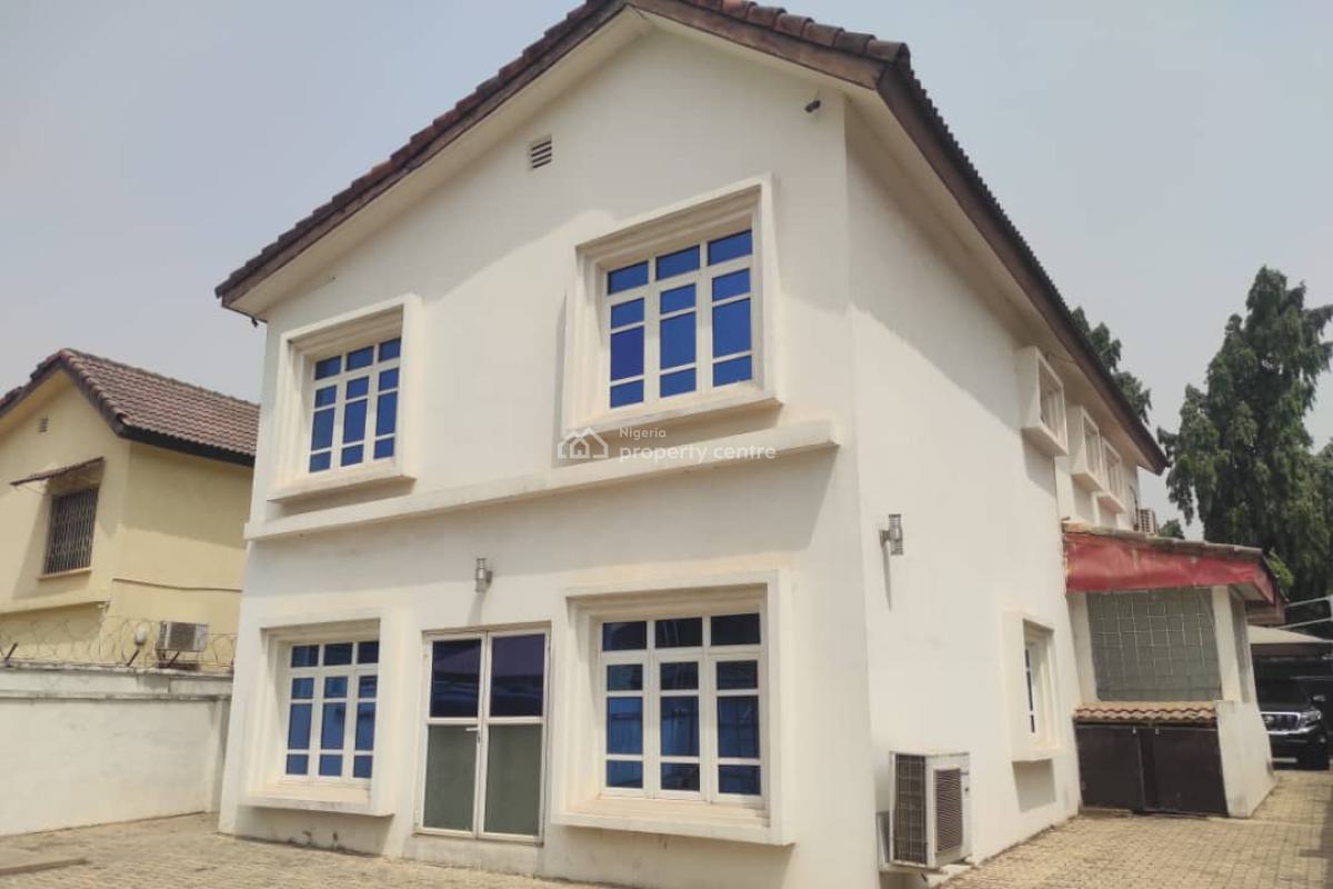 a Contemporary Built Standard  Duplex, Aso Garden Estate, Maitama District, Abuja, Detached Duplex for Sale