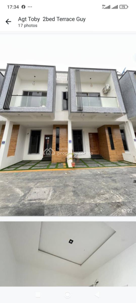 Fantastic 2 Bedroom Terrace Duplex, Sangotedo, Ajah, Lagos, Terraced Duplex for Sale