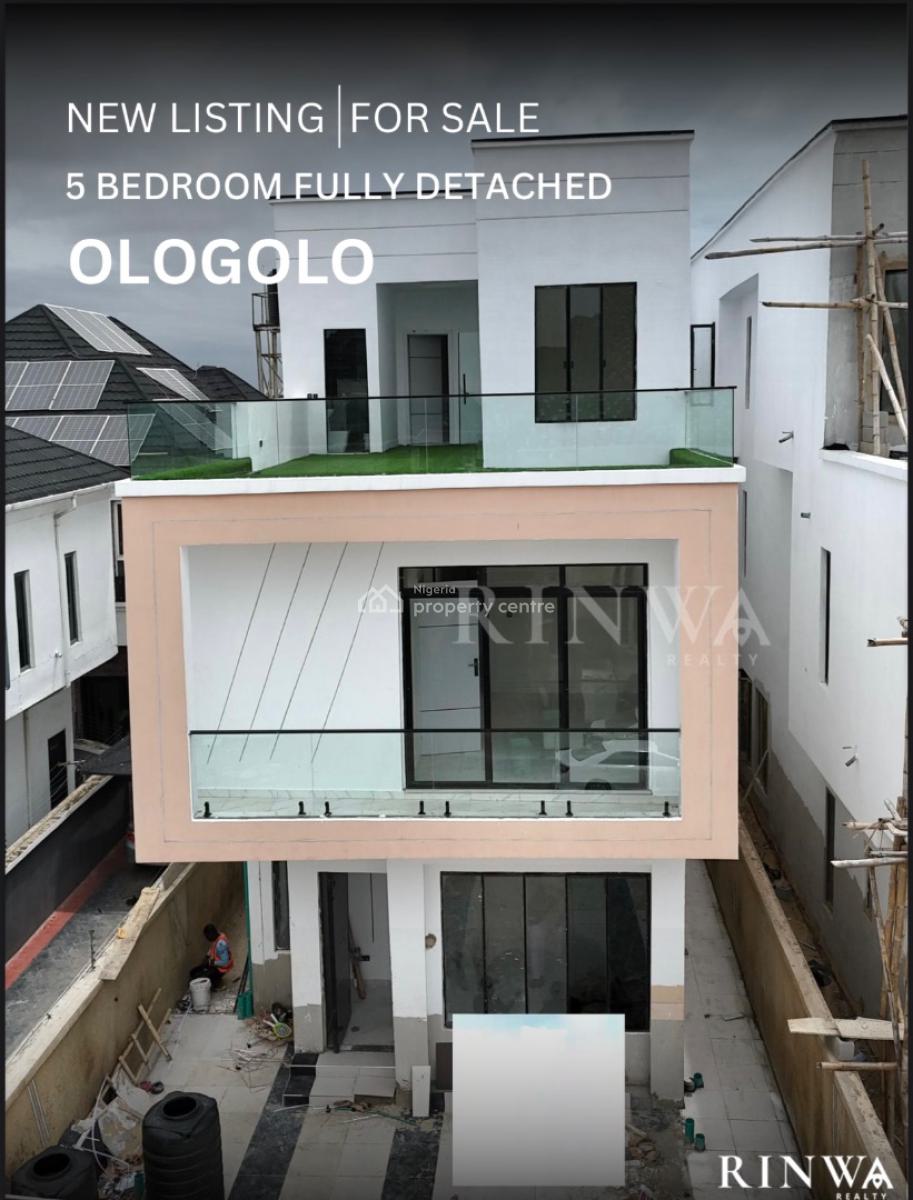 5 Bedroom Fully Detached, Ologolo, Lekki, Lagos, Detached Duplex for Sale