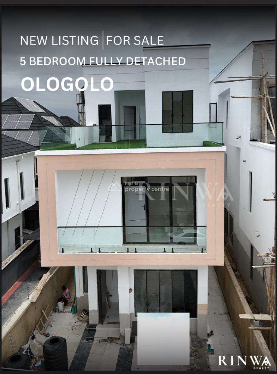 5 Bedrooms Fully Detached Duplex, Ologolo, Lekki, Lagos, Detached Duplex for Sale