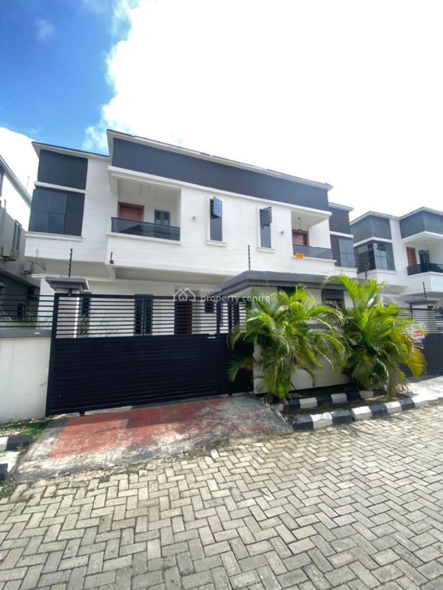 Stunning 4 Bedroom Semi Detached Duplex in a Security Tight Estate, Chevron, Lekki, Lagos, Semi-detached Duplex for Rent