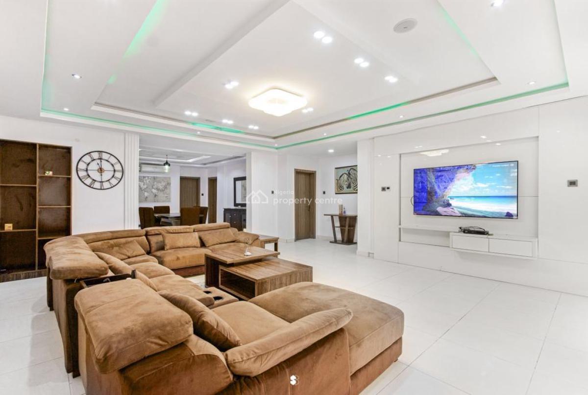 Fully Furnished Luxury 3 Bedroom Apartment with Bq, Ologolo, Lekki, Lagos, Flat / Apartment for Sale