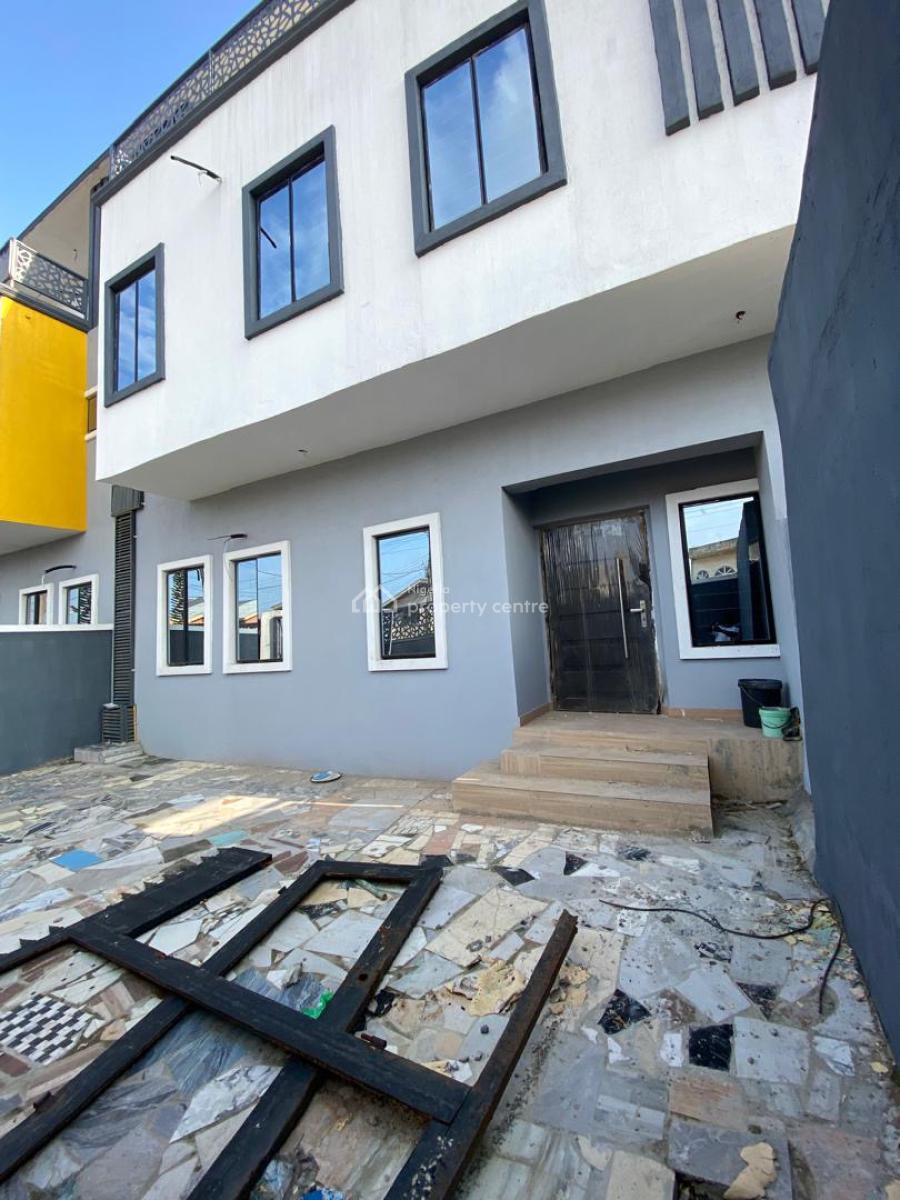 Brand New Spacious 4 Bedroom Semidetached Duplex with a Room Bq, Gra Phase 1, Magodo, Lagos, Semi-detached Duplex for Rent