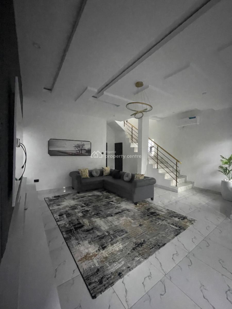 Brand New Partly Furnished Luxury 4 Bedroom Fully Detached Duplex + Bq, Ikota, Lekki, Lagos, Detached Duplex for Rent