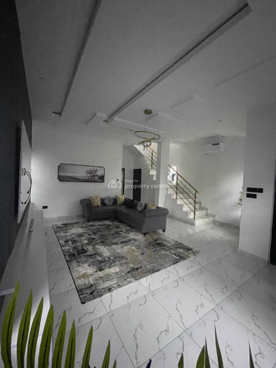 Brand New Partly Furnished Luxury 4 Bedroom Fully Detached Duplex + Bq, Ikota, Lekki, Lagos, Detached Duplex for Rent