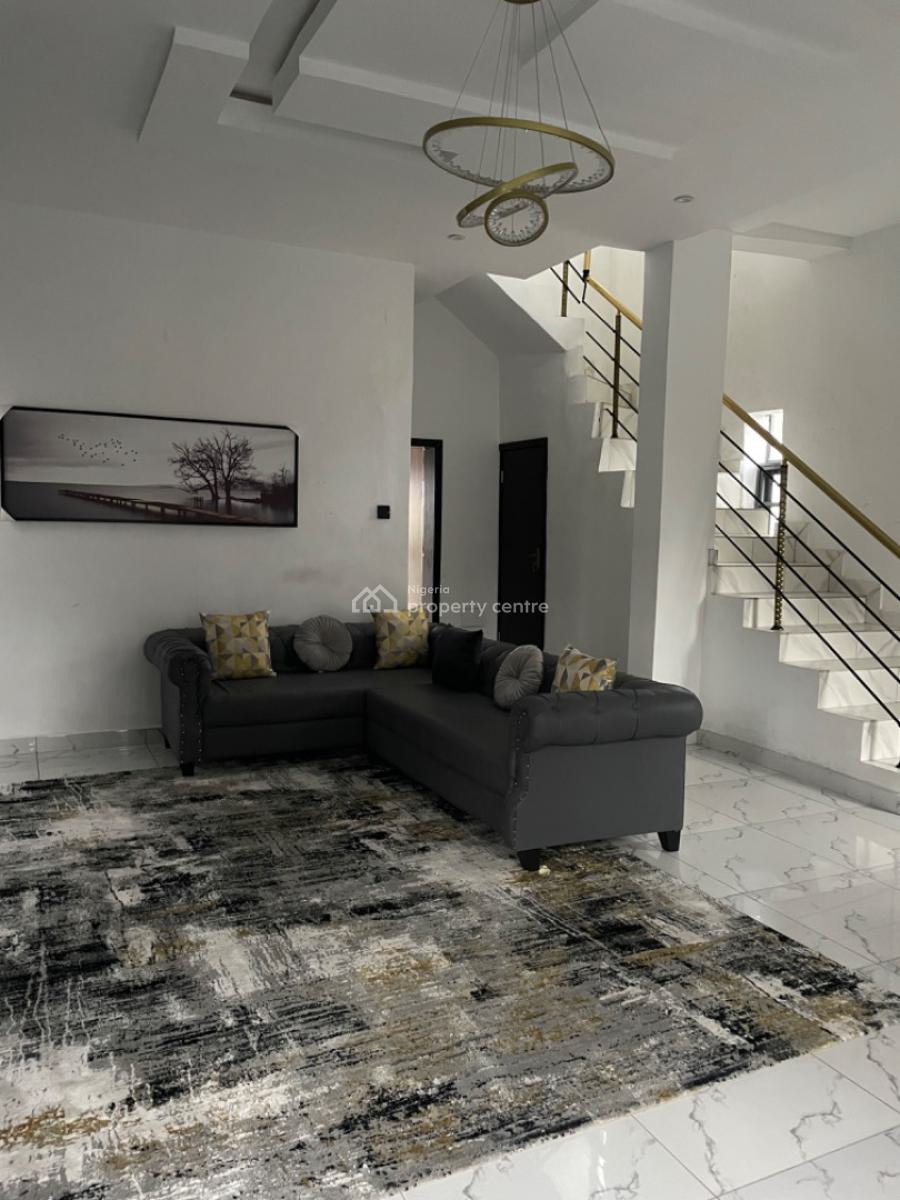 Brand New Partly Furnished Luxury 4 Bedroom Fully Detached Duplex + Bq, Ikota, Lekki, Lagos, Detached Duplex for Rent
